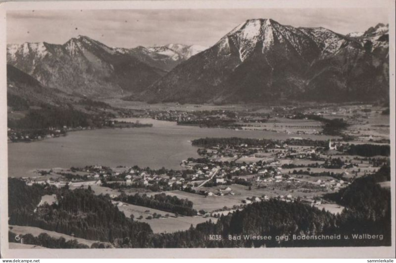 88315 - Bad Wiessee - Gege Bodenschneid Und Wallberg - Ca. 1955 - Bad Wiessee