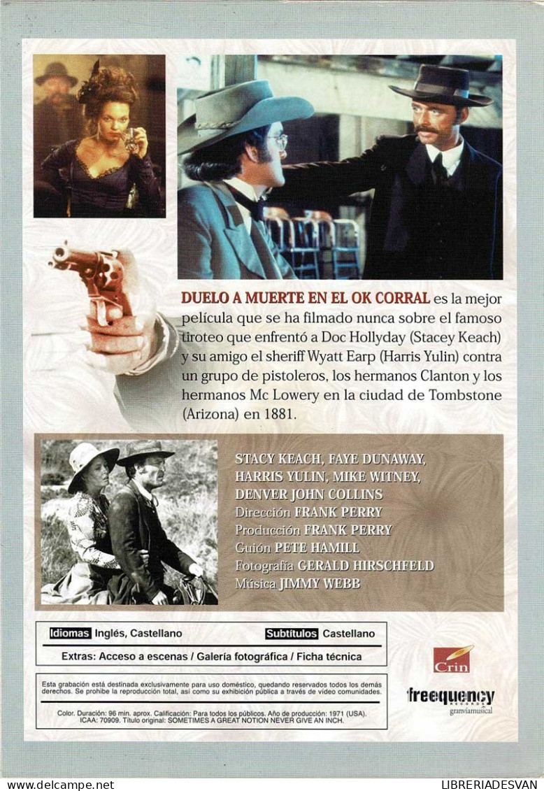 Duelo A Muerte En El Ok Corral. DVD - Autres & Non Classés