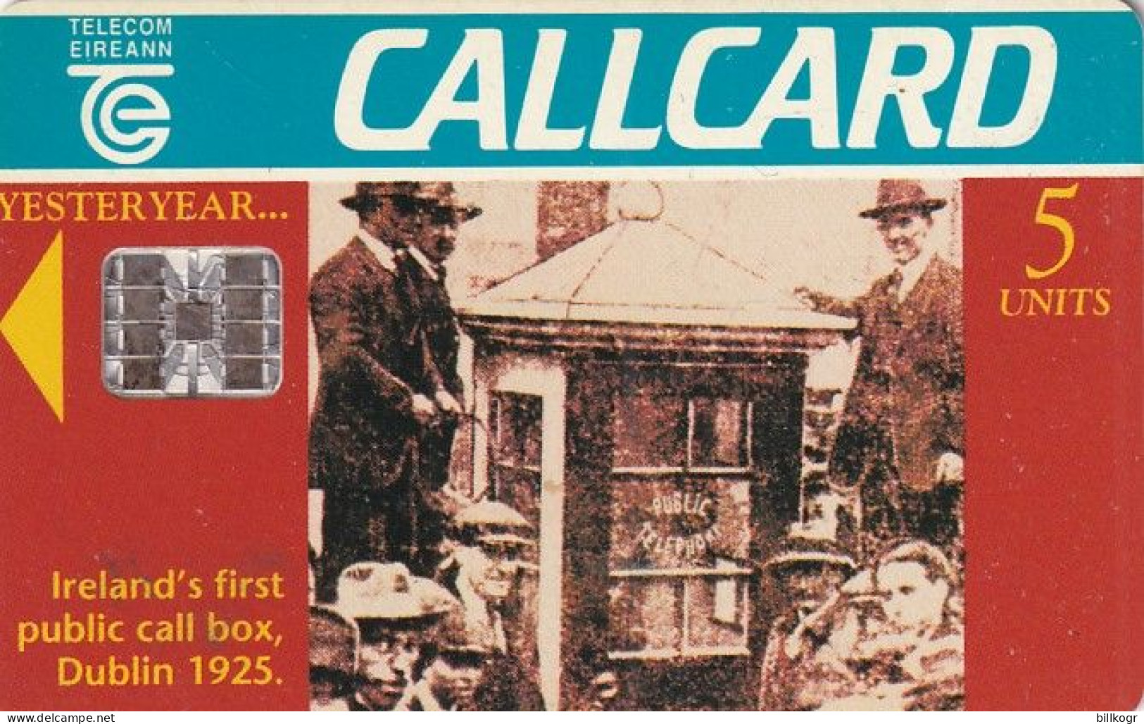 IRELAND - Ireland"s First Public Call Box/Dublin 1925, Tirage 60000, 05/95, Used - Ireland