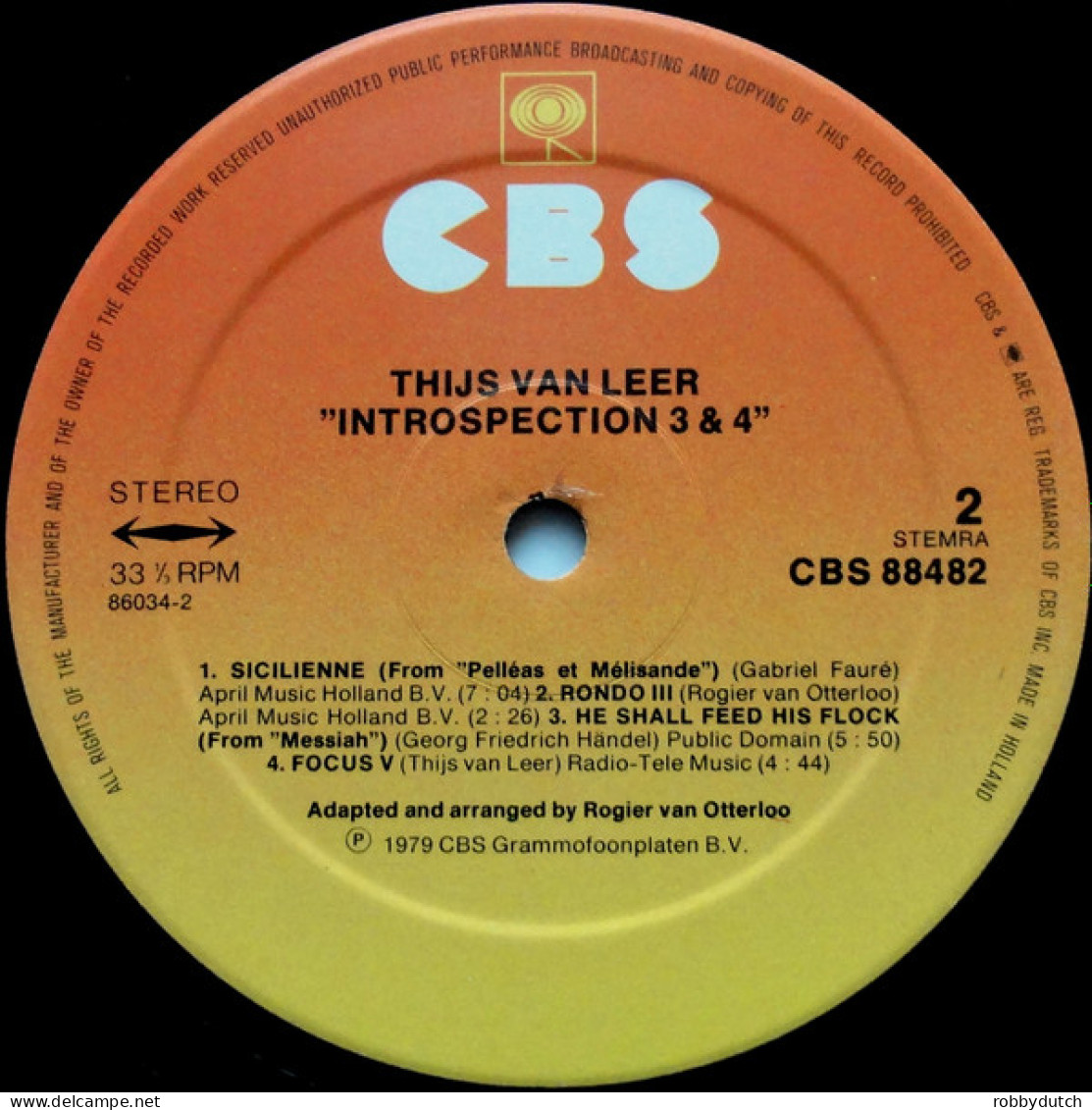 * 2LP *  THIJS VAN LEER - INTROSPECTION 3 & 4 (Holland 1979 EX-)