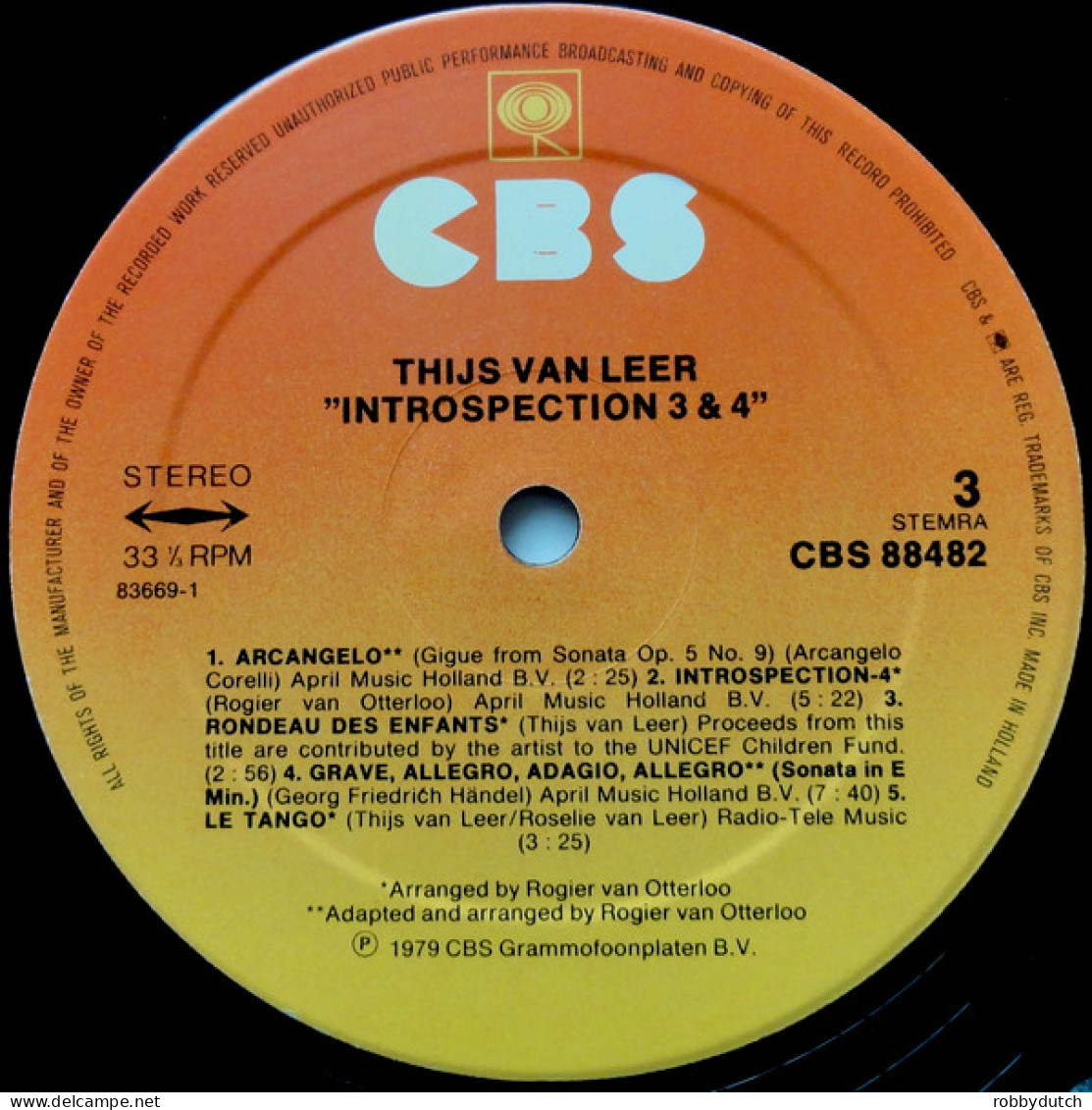 * 2LP *  THIJS VAN LEER - INTROSPECTION 3 & 4 (Holland 1979 EX-)