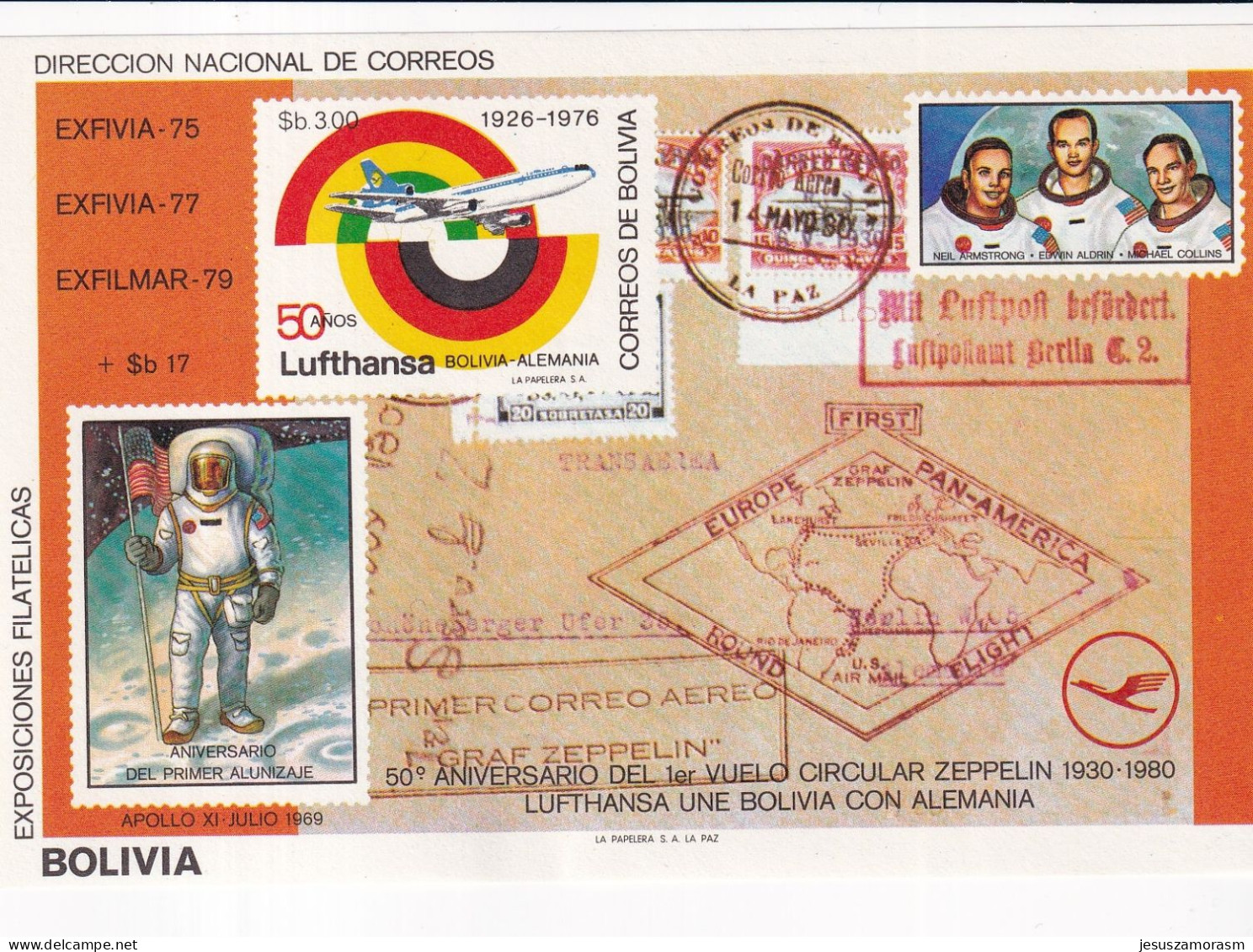 Bolivia Hb Michel 105 - Bolivia