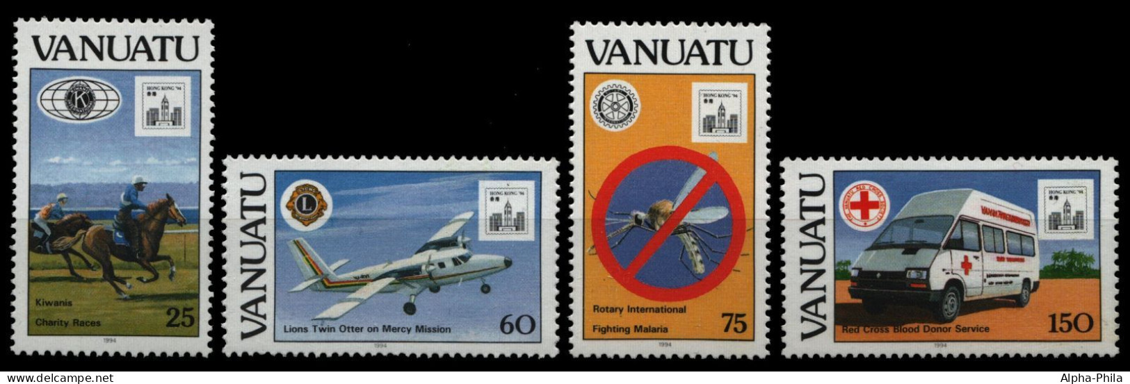 Vanuatu 1994 - Mi-Nr. 947-950 ** - MNH - Wohltätige Organisationen - Vanuatu (1980-...)