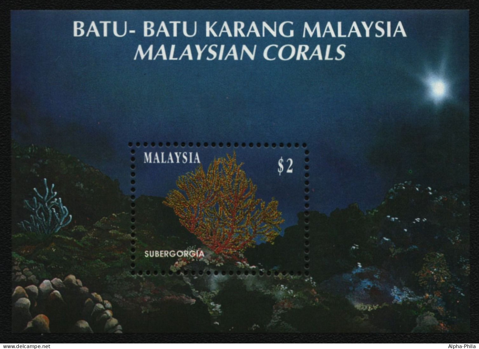 Malaysia 1992 - Mi-Nr. Block 8 ** - MNH - Korallen / Corals - Malaysia (1964-...)