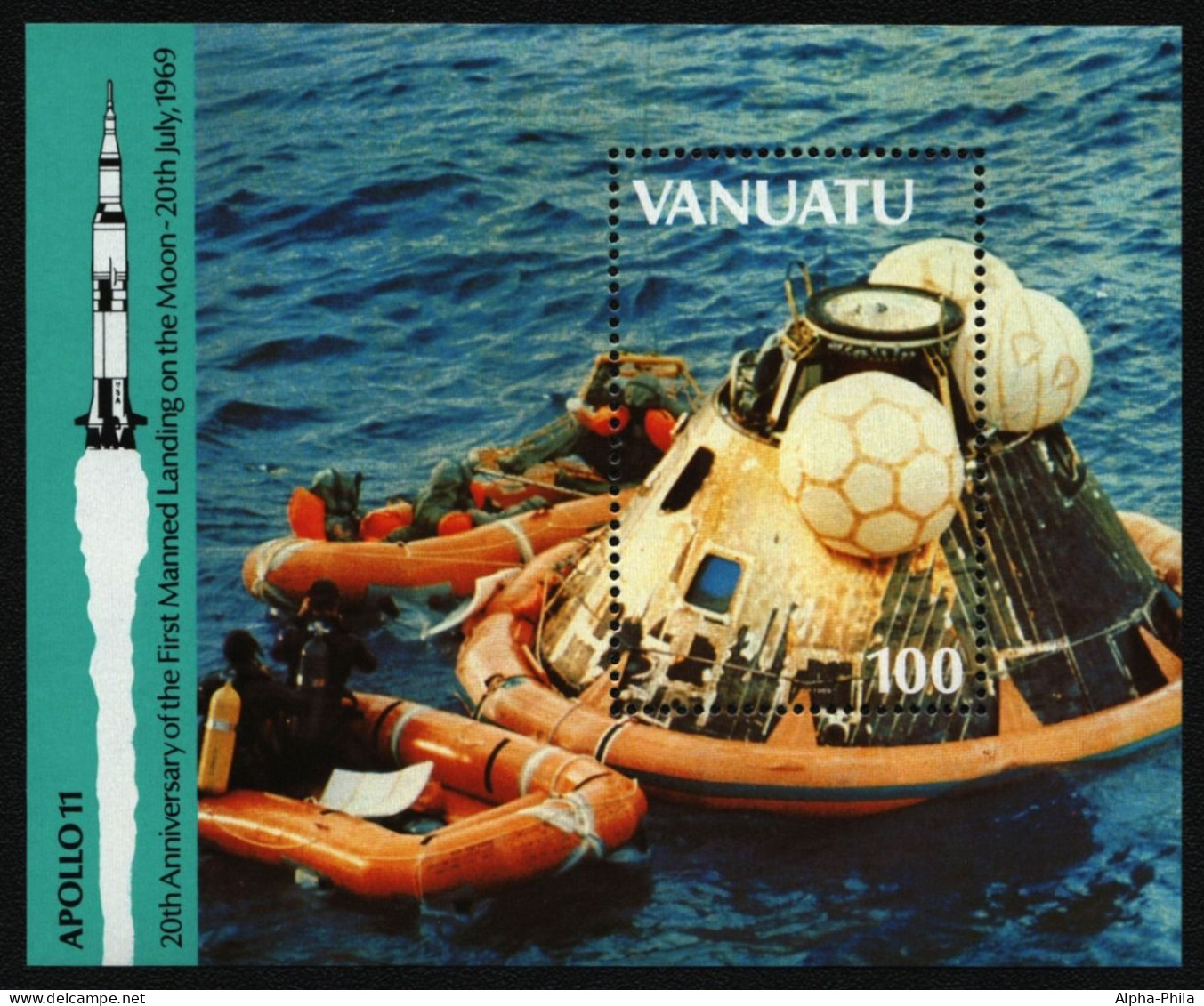 Vanuatu 1989 - Mi-Nr. Block 13 ** - MNH - Raumfahrt / Space - Vanuatu (1980-...)