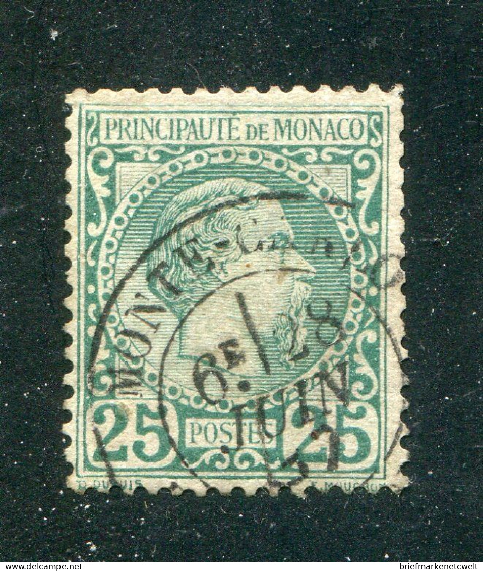 "MONACO" 1885, Mi. 6 Gestempelt (B0107) - Usati