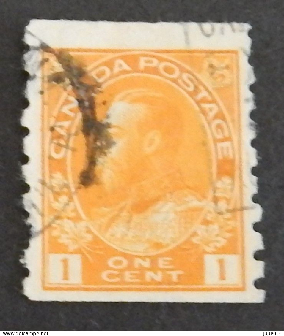 CANADA YT 108bB OBLITERE "GEORGE V" ANNÉES 1918/1925 - Used Stamps