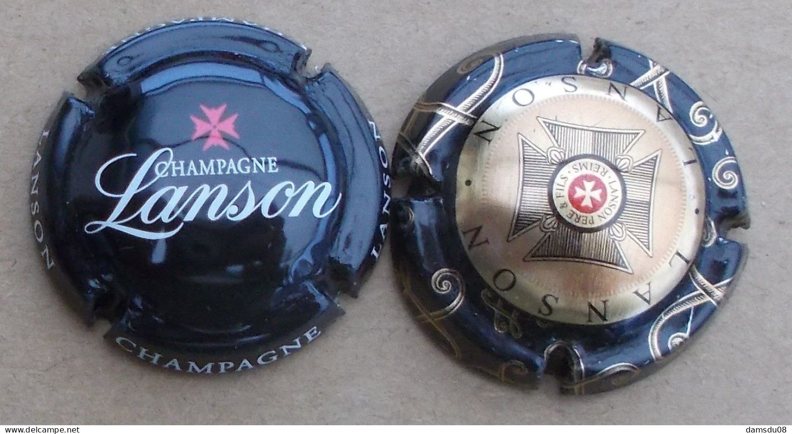 2 Capsules De Champagne Lanson - Lanson