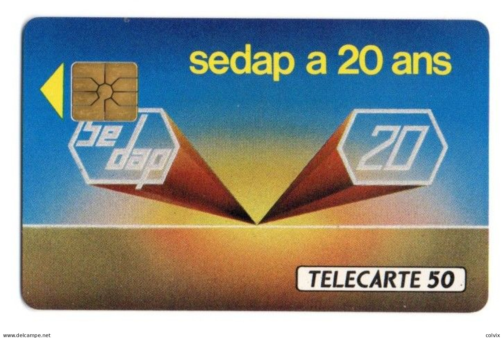 FRANCE TELECARTE D217 SEDAP CONSEIL En INFORMATIQUE  50U 1000 Ex ANNEE 1989 - Ad Uso Privato