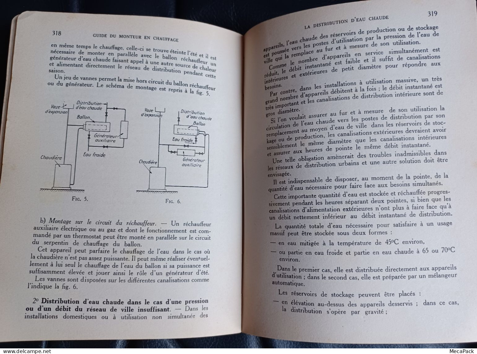 Guide Du Monteur En Chauffage - R. Moult Et R. Gavelle - Eyrolles (1965) - Bricolage / Técnico