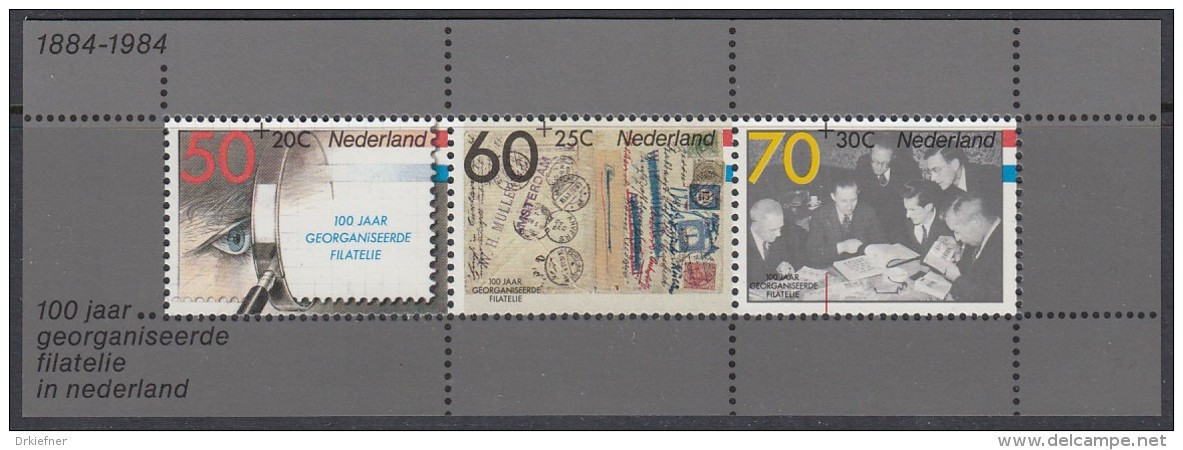 NIEDERLANDE  Block 26, Postfrisch **, Internationale Briefmarkenausstellung FILACENTO, Den Haag 1984 - Blocks & Sheetlets