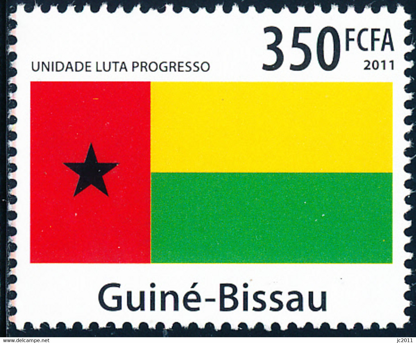 Guiné-Bissau - 2011 - National Flag - MNH - Guinea-Bissau