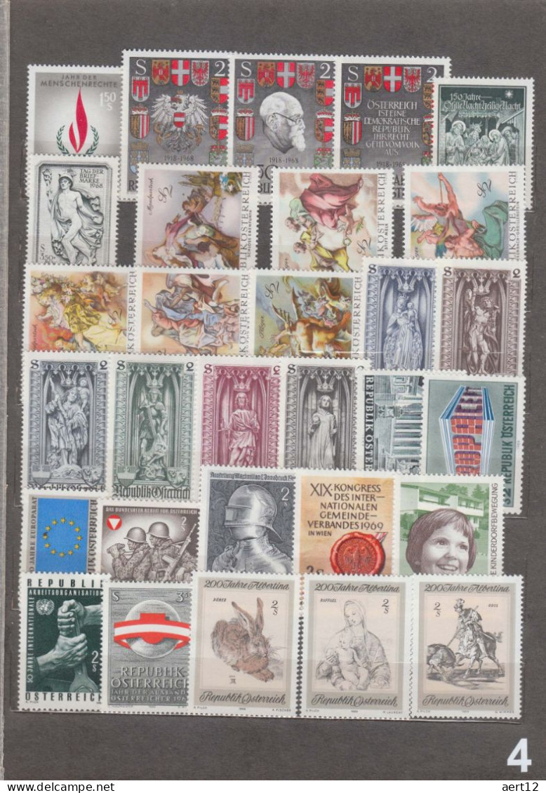 Austria, Michel catalog value: 873 EUR, Colection with Album