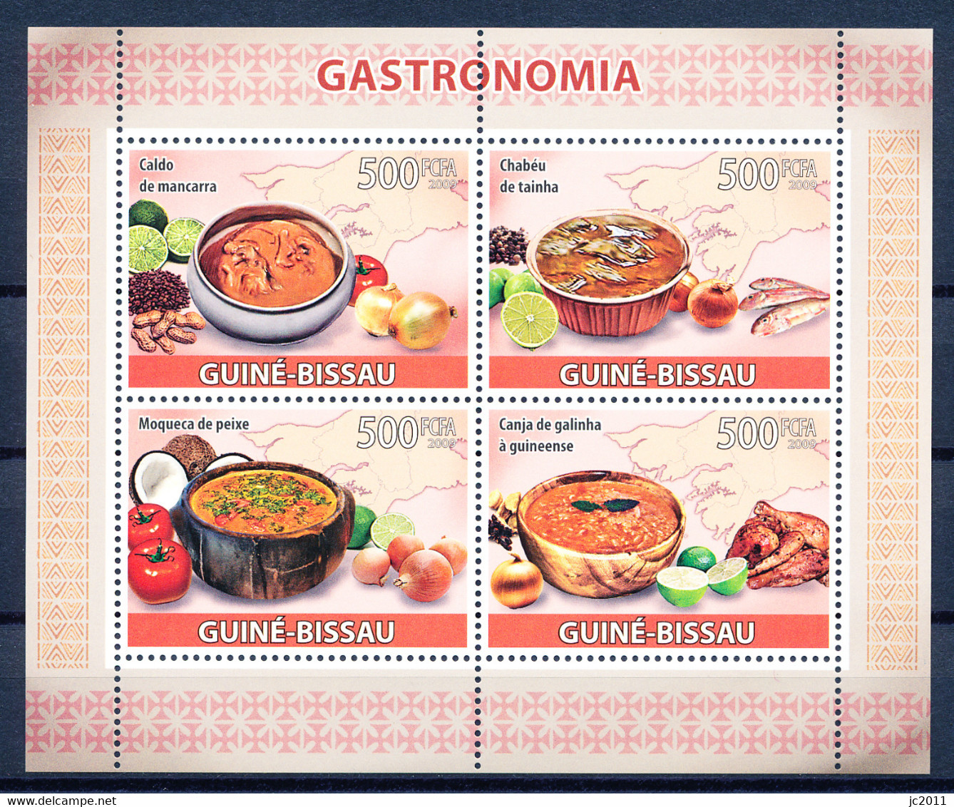 Guiné-Bissau - 2009 - Gastronomy / Local Cuisine II - MNH - Guinea-Bissau