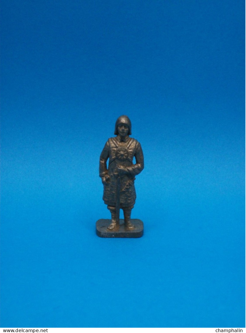 Figurine En Métal Kinder - Série Les Huns - Hun N°1 - Finition Laiton - Metallfiguren