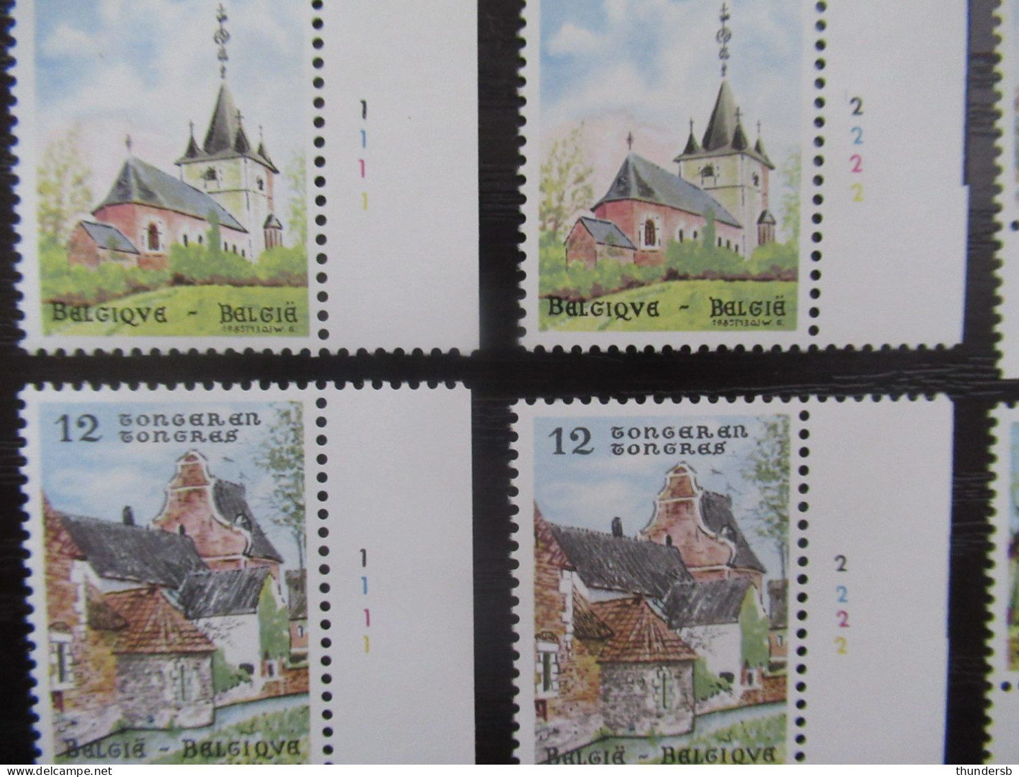 2179/82 'Toerisme' - Postfris ** - Volledige Set Plaatnummers - 1981-1990