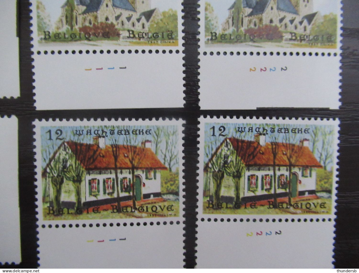 2179/82 'Toerisme' - Postfris ** - Volledige Set Plaatnummers - 1981-1990