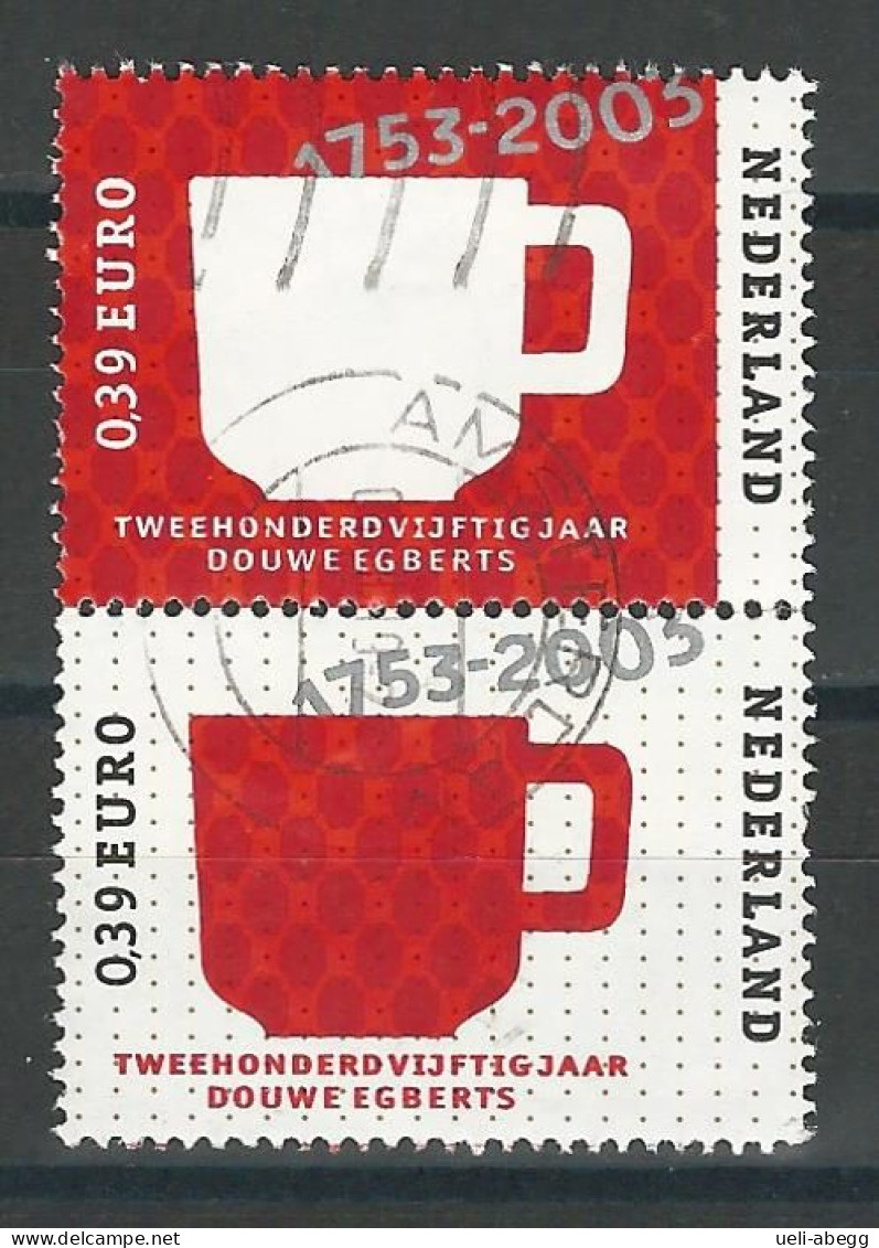 Niederlande NVPH 2192-93, Mi 2132-33 O - Gebraucht