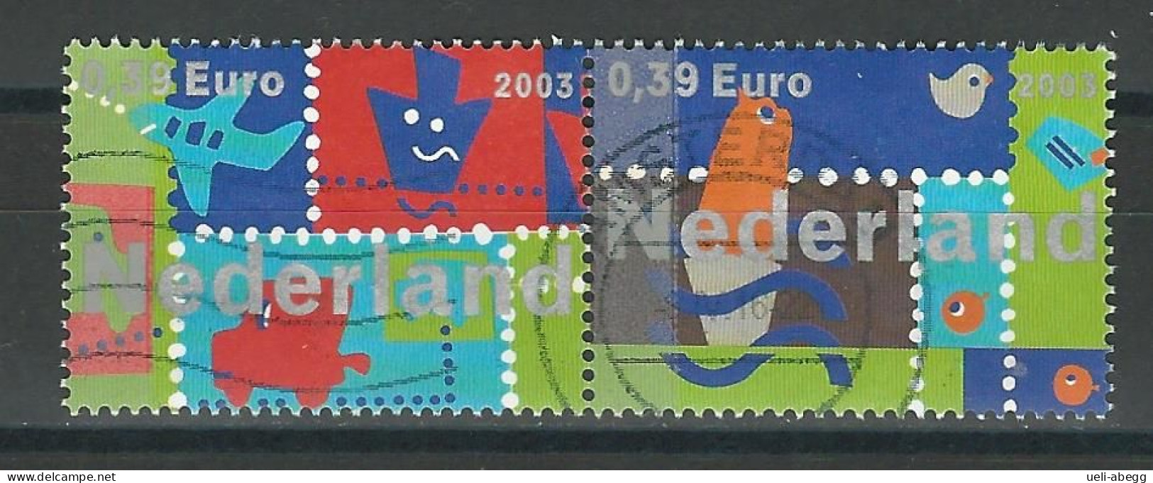 Niederlande NVPH 2194-95, Mi 2134-35 O - Gebraucht