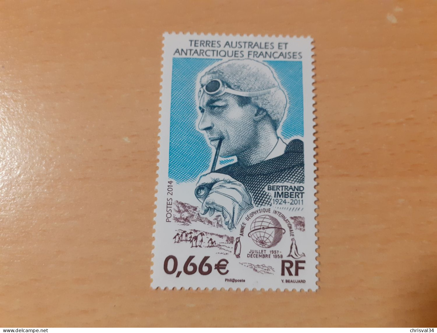 TIMBRE    TAAF     N  689      ANNÉE  2014    NEUF  LUXE** - Unused Stamps