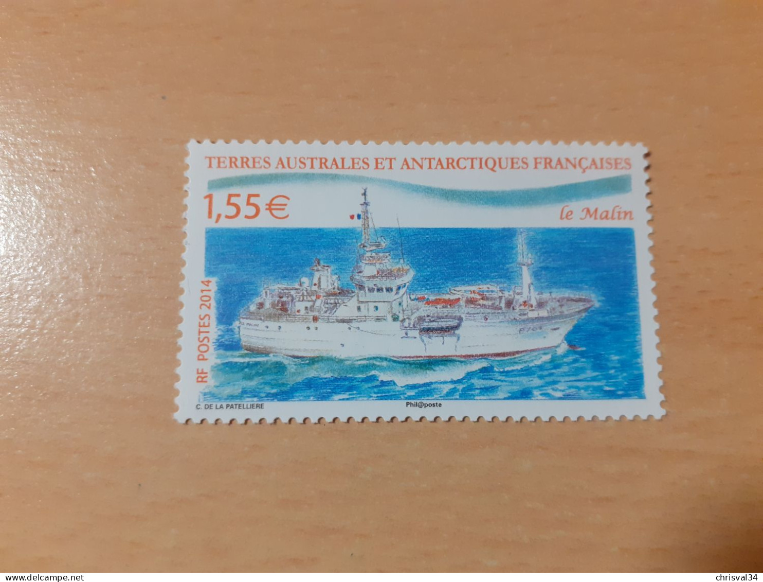 TIMBRE    TAAF     N  691      ANNÉE  2014    NEUF  LUXE** - Unused Stamps