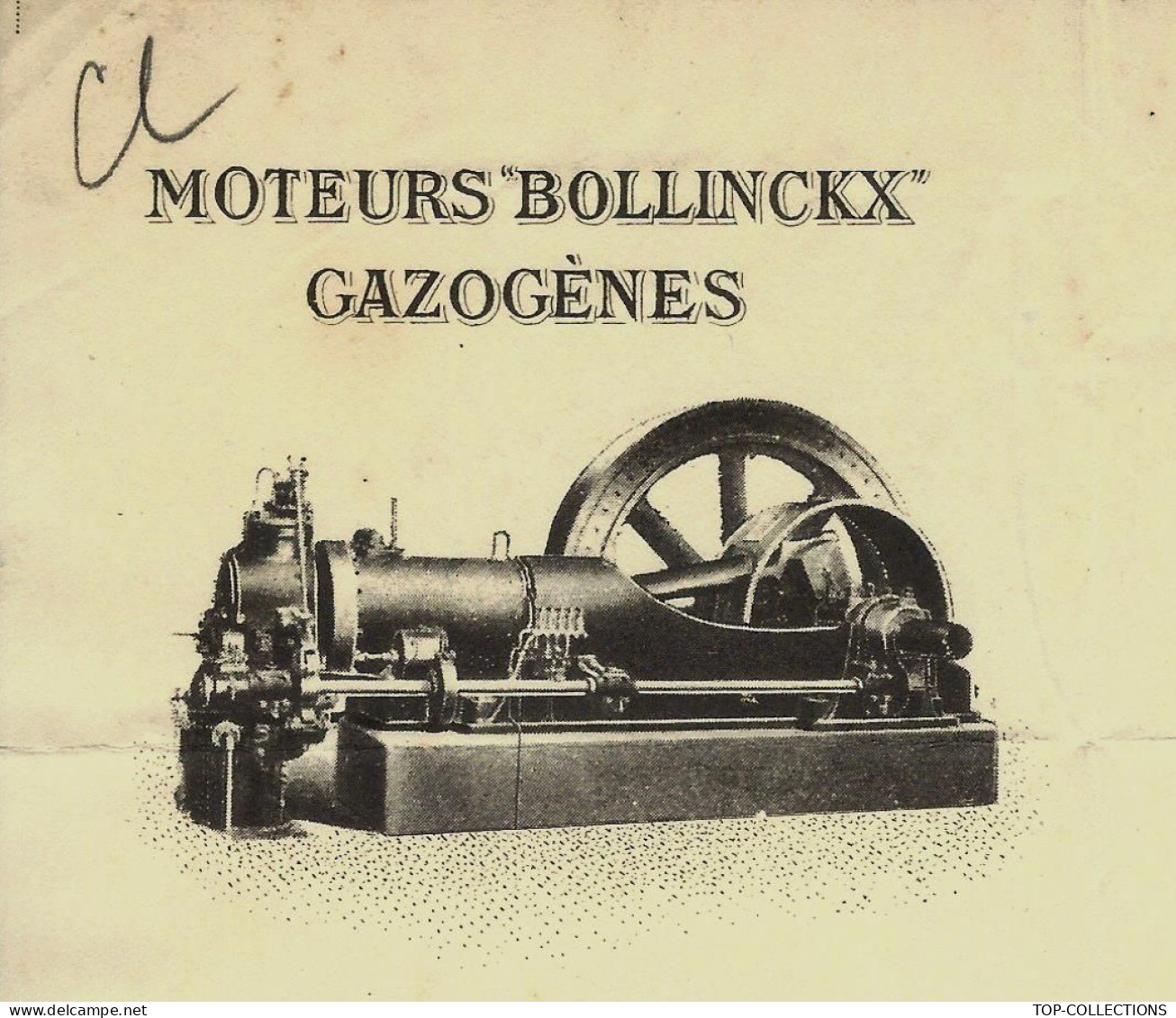 1920 ENTETE EMiLE SALMSON LES FILS DE INGENIEUR CONSTRUCTEUR PARIS V; HIST. > Monoyer Debary Maitre  Forges Vers (Somme) - 1900 – 1949