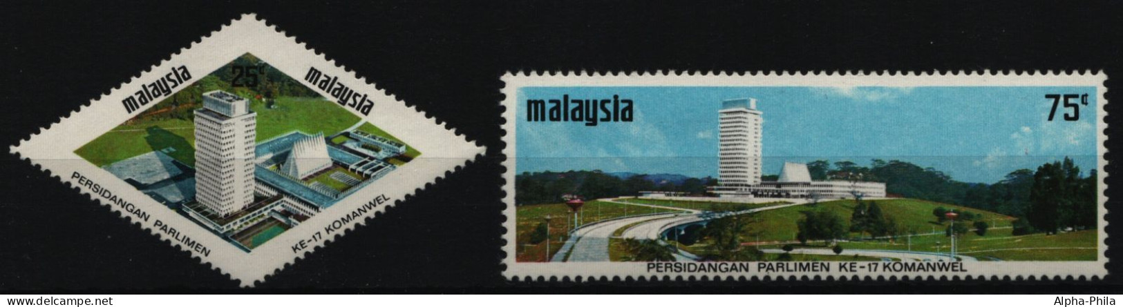 Malaysia 1971 - Mi-Nr. 81-82 ** - MNH - Parlament - Malaysia (1964-...)
