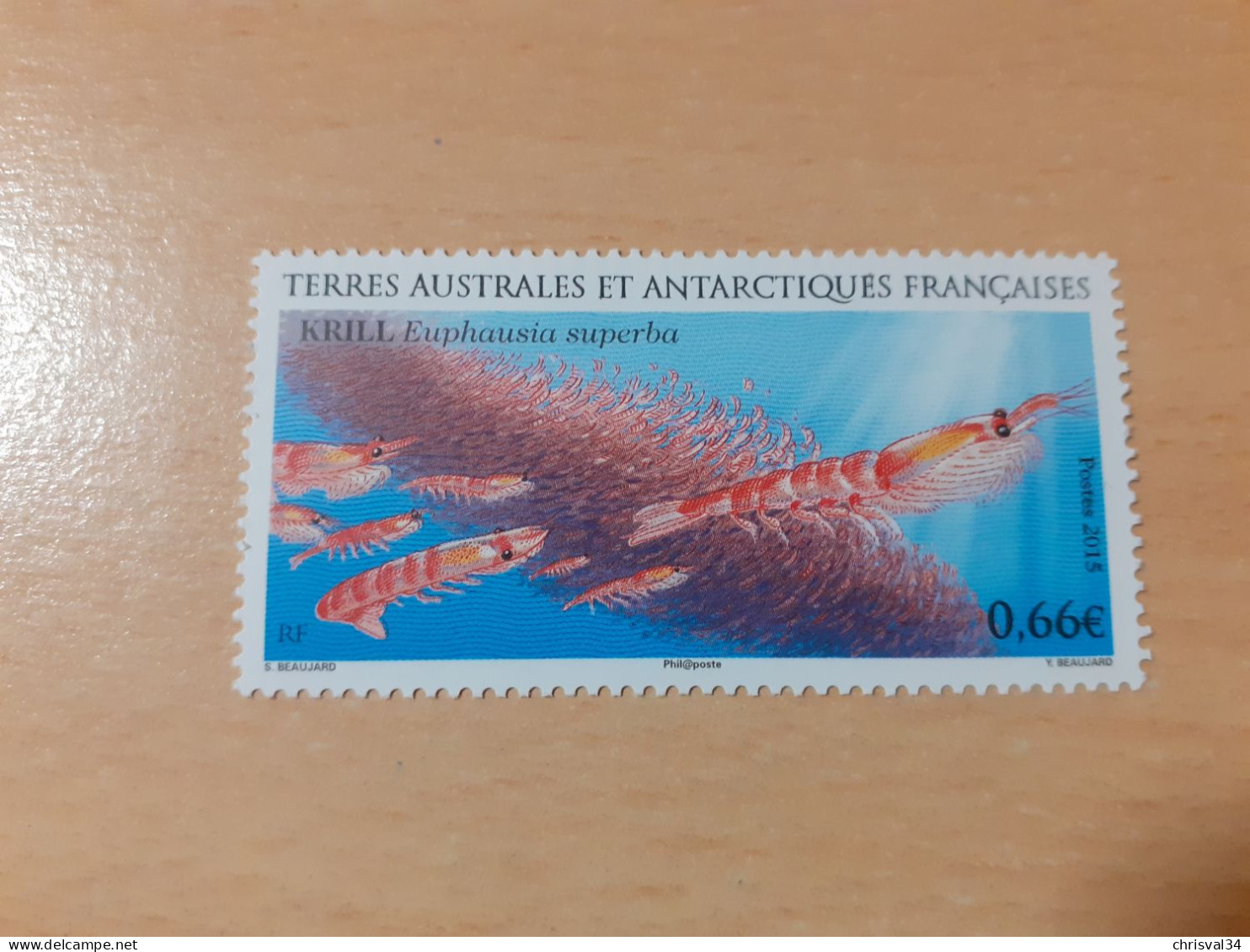 TIMBRE    TAAF     N  728      ANNÉE  2015    NEUF  LUXE** - Unused Stamps