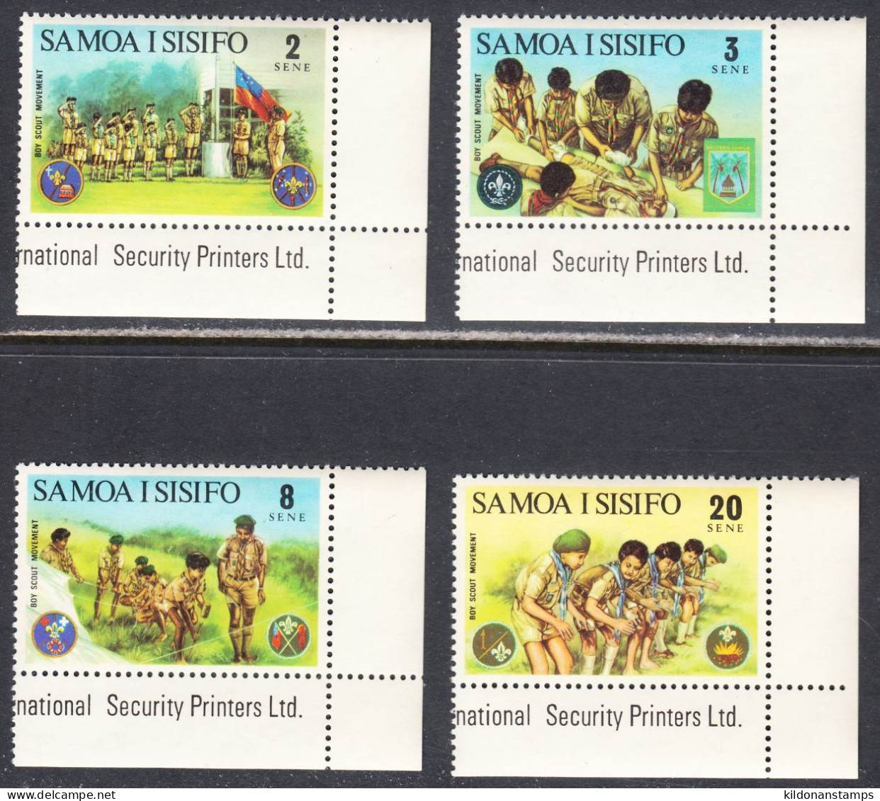 Samoa 1973 Mint No Hinge, Sc# 383-386, SG - Samoa