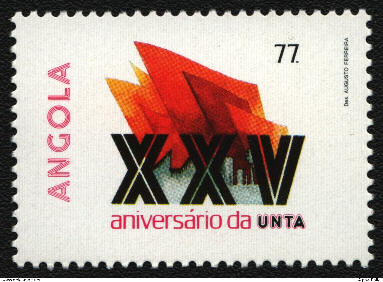 Angola 1985 - Mi-Nr. 719 ** - MNH - Arbeiterpartei - Angola