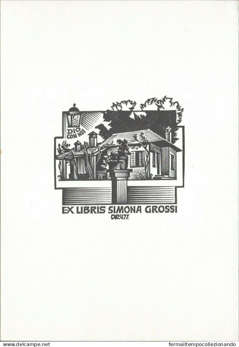 Am673 Ex Libris Simona Grossi - Ex-libris