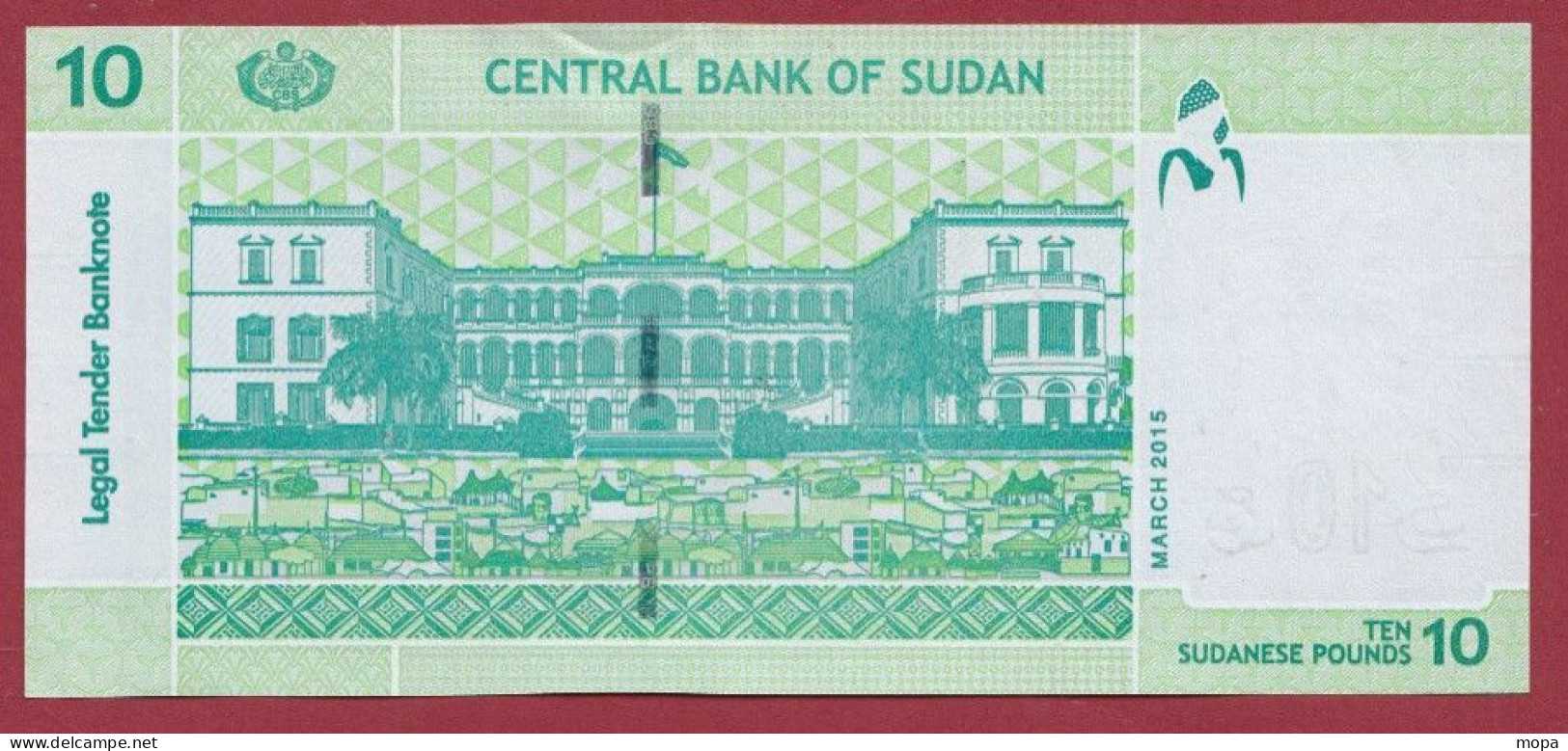 Soudan Du Sud  --10 Pounds --2015---UNC---(404) - South Sudan