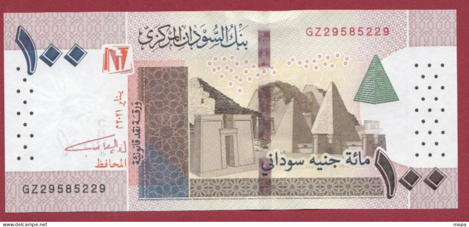 Soudan Du Sud  --100 Pounds --2021---UNC---(405) - Sudan Del Sud