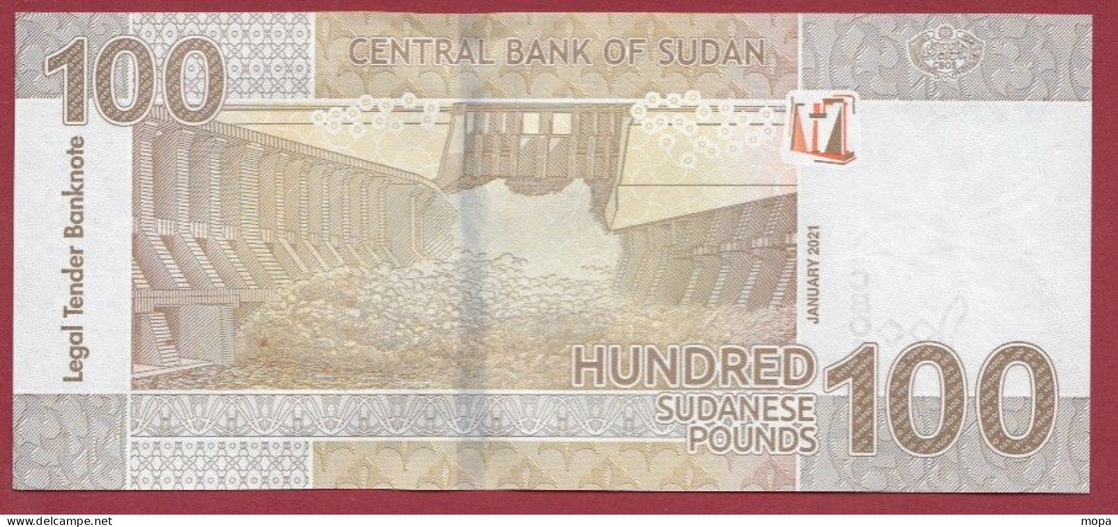 Soudan Du Sud  --100 Pounds --2021---UNC---(405) - Soudan Du Sud