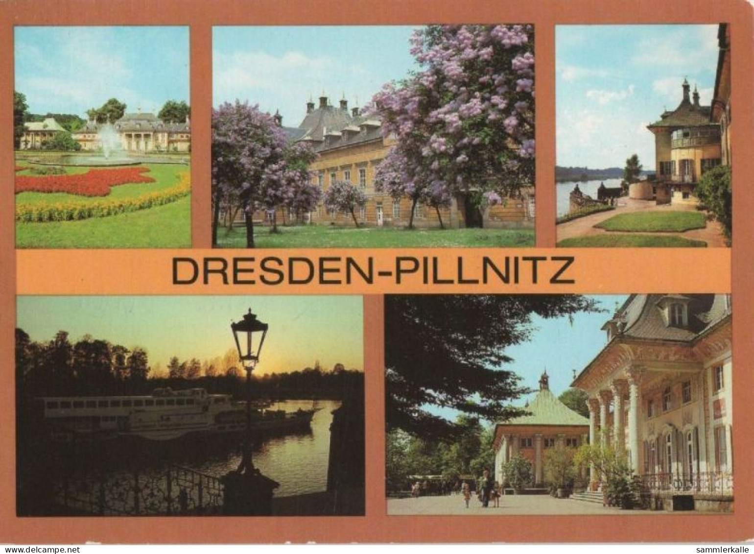 82501 - Dresden-Pillnitz - U.a. Abendstimmung Am Wasserpalais - 1984 - Pillnitz