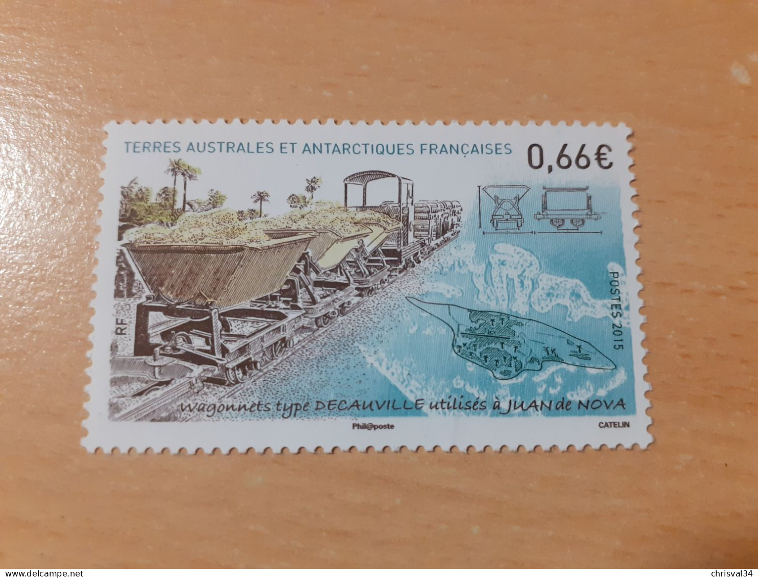 TIMBRE    TAAF     N  736      ANNÉE  2015    NEUF  LUXE** - Unused Stamps