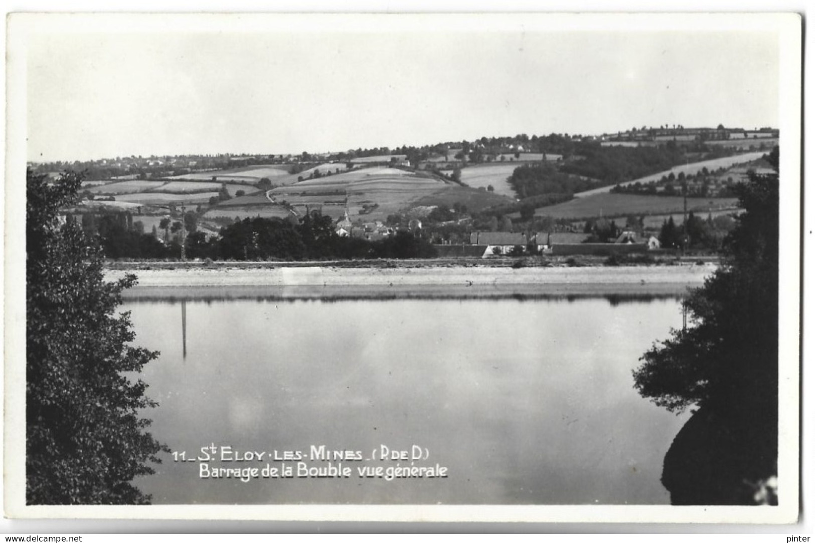 SAINT ELOY LES MINES - Barrage De La Bouble, Vue Générale - Saint Eloy Les Mines