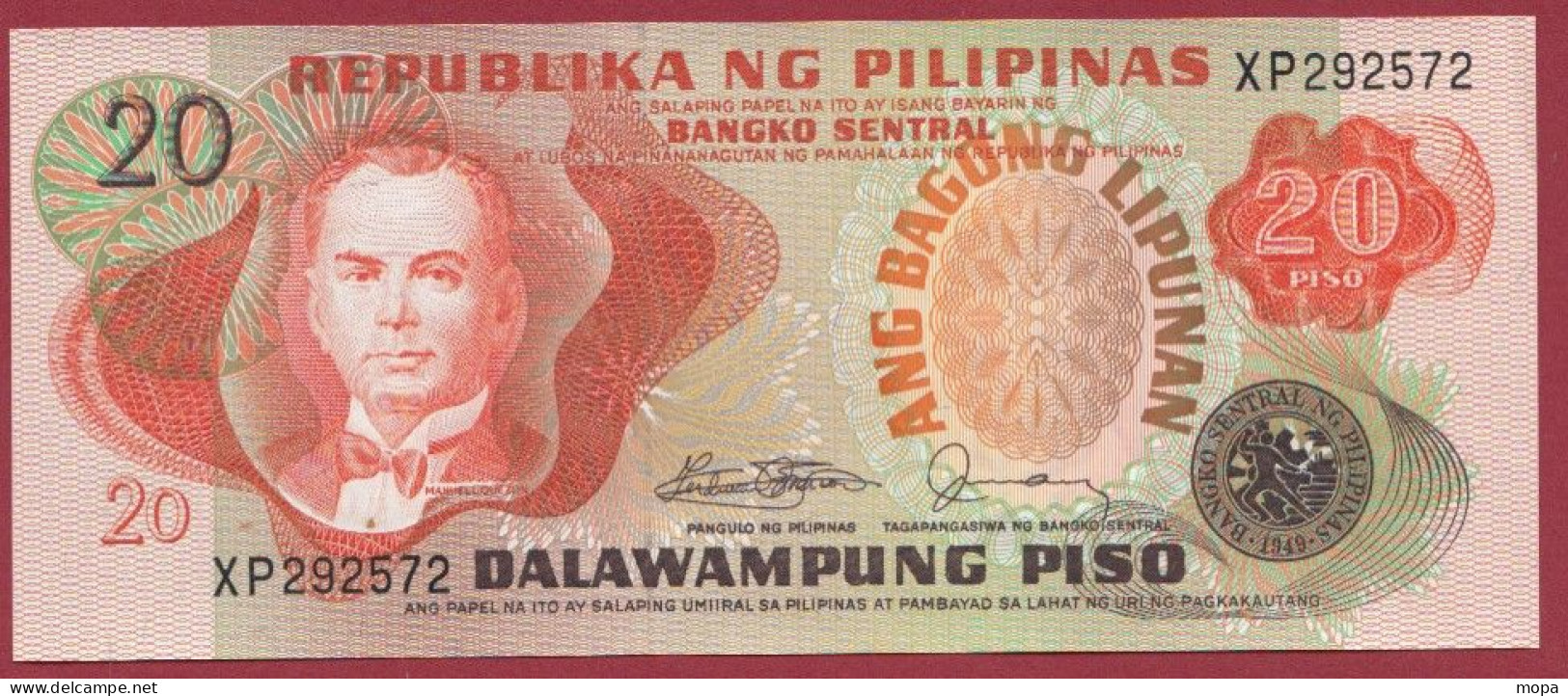 Philippines --20 Piso   --1978---UNC---(410) - Filipinas