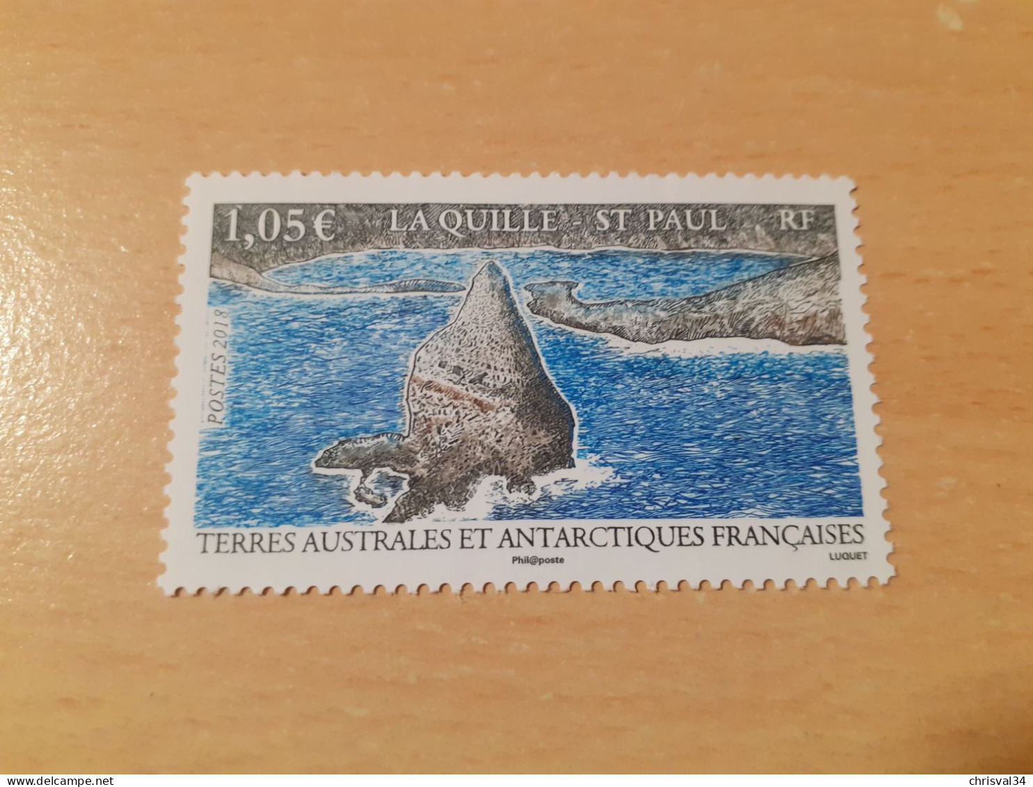 TIMBRE    TAAF     N  850      ANNÉE  2018    NEUF  LUXE** - Unused Stamps