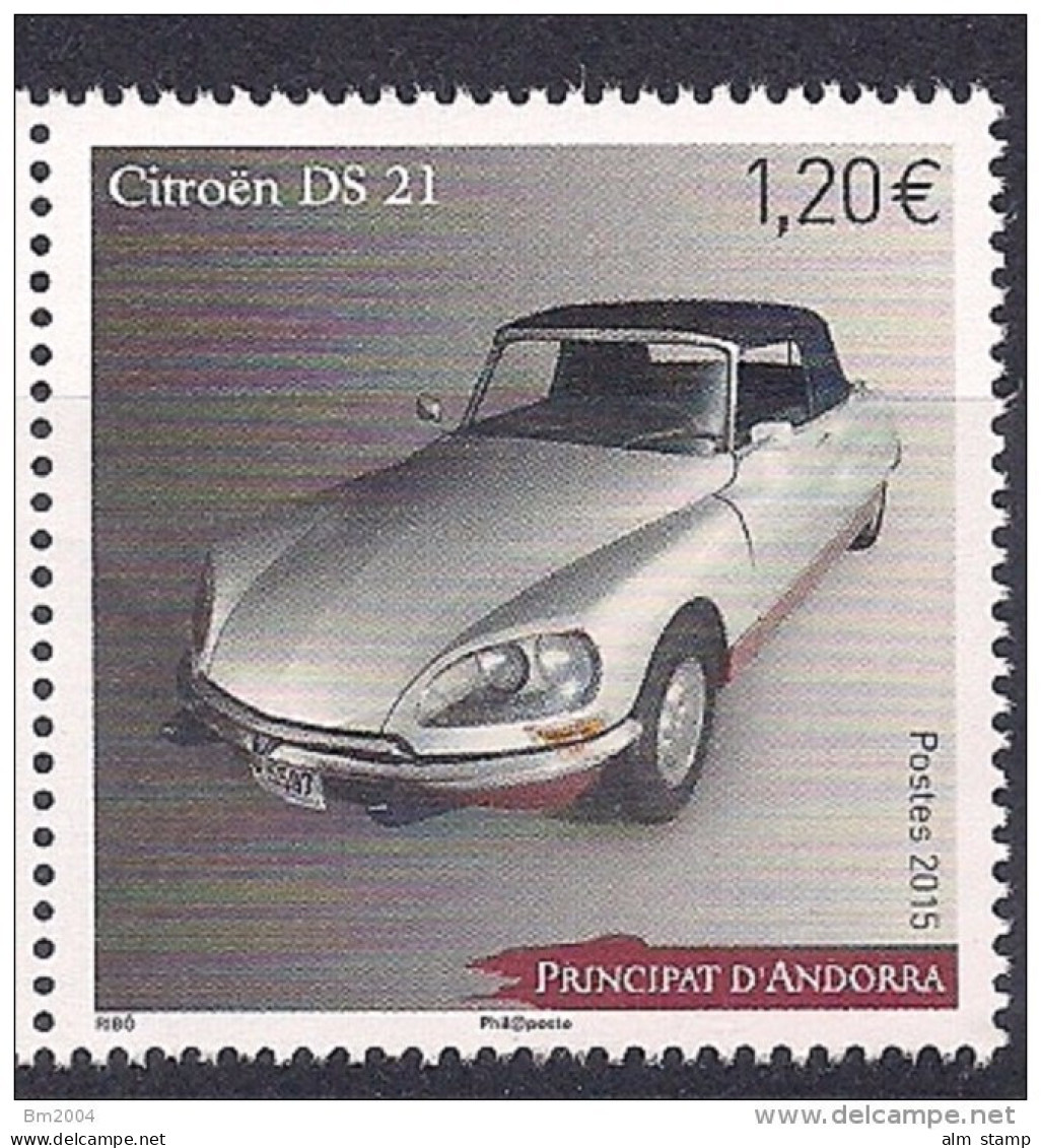 2015 Andorra FR. Mi. 786 **MNH  Citroën DS 21 - Ongebruikt