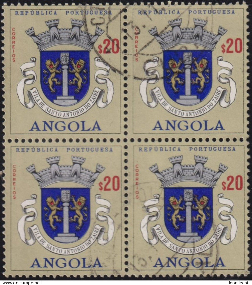 1963 Angola ° Mi:AO 471, Sn:AO 451, Yt:AO 469, Sg:AO 590, Afi:AO 458, Villa De Santo Antonio De Zaire - Angola