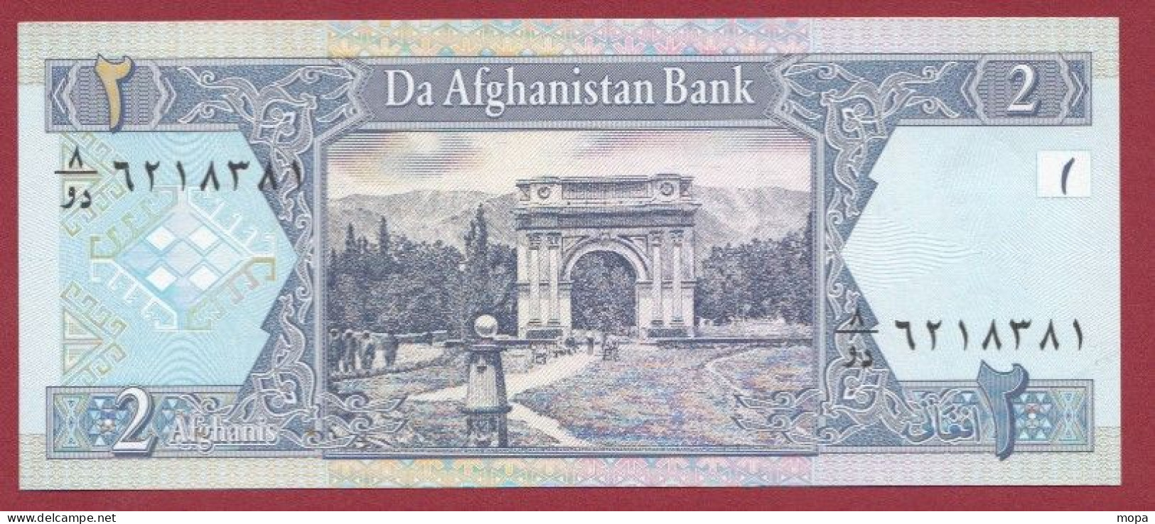 Afghanistan--2 Afghanis  --2002---UNC---(424) - Afghanistán