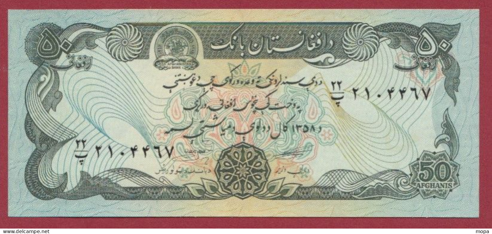 Afghanistan--50 Afghanis  --1979---UNC---(425) - Afghanistan