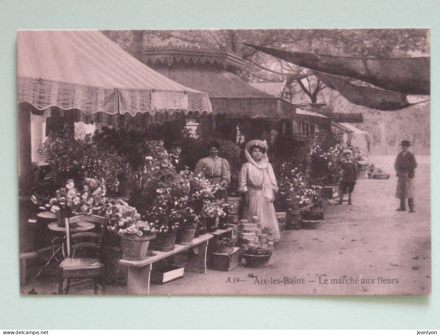 AIX LES BAINS (73/Savoie) - Marché Aux Fleurs, Belle Animation - Marchés