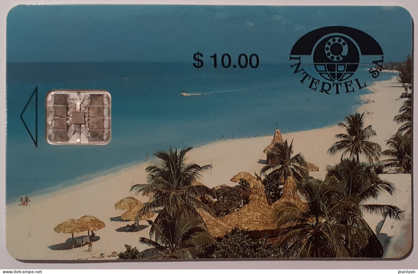 CUBA / PLAYA DE VARADERO - Plage - Carte Téléphone INTERTEL  - Paisajes