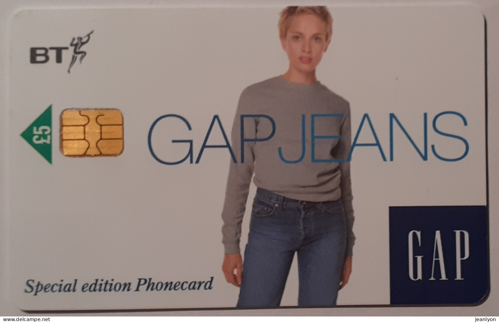 MODE - GAP JEANS / PANTALON - Carte Téléphone Brisith Telecom - Moda