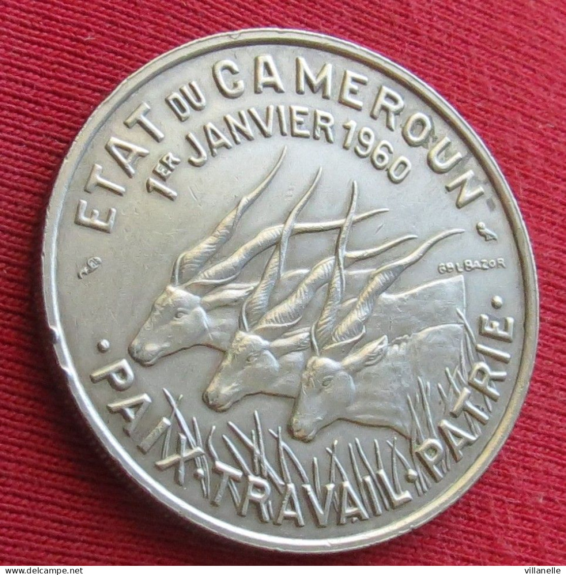 Cameroon Cameroun 50 Francs 1960  W ºº - Cameroon
