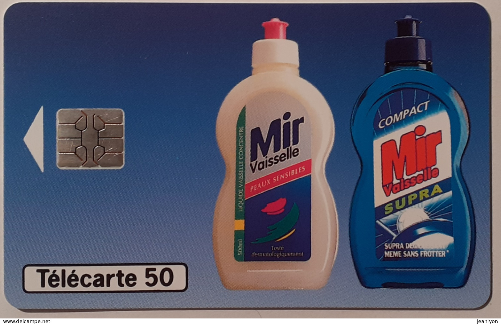 MIR VAISSELLE - Bidon Liquide Vaisselle - Télécarte 50 Unités Utilisée / Tirage 8000 Exemplaires - 50 Unità  