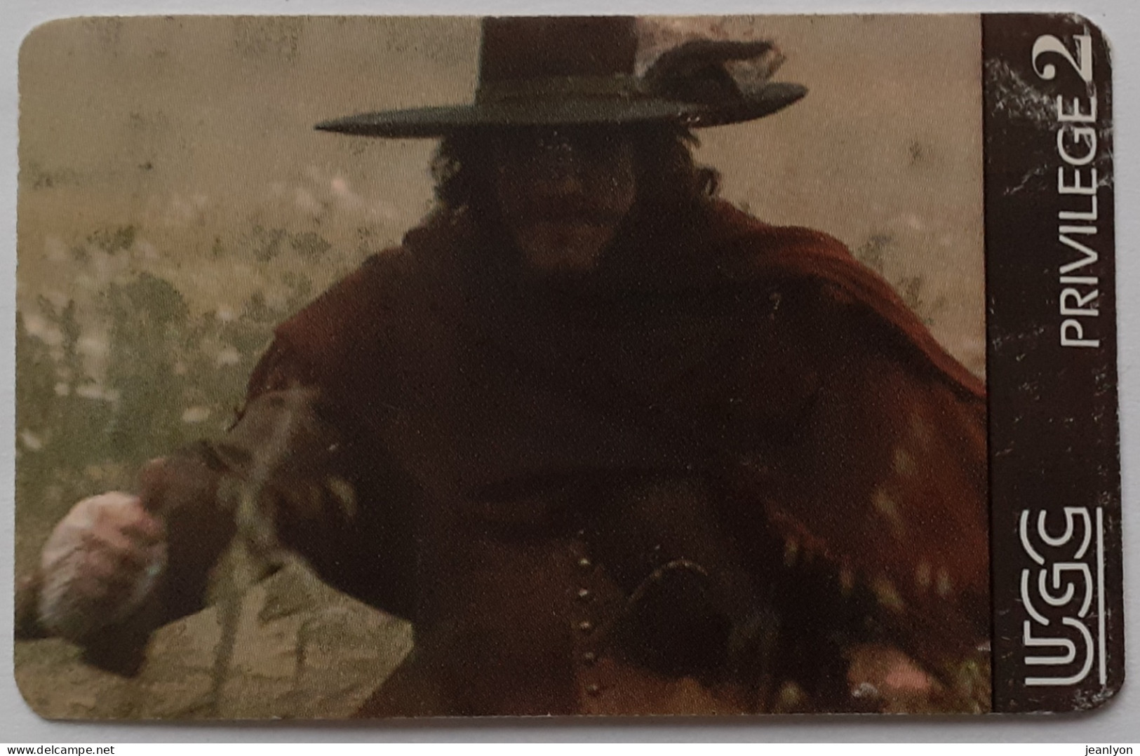 CINEMA - Gérard DEPARDIEU / Film CYRANO DE BERGERAC - Carte Souple UGC Privilege 2 - Movie Cards