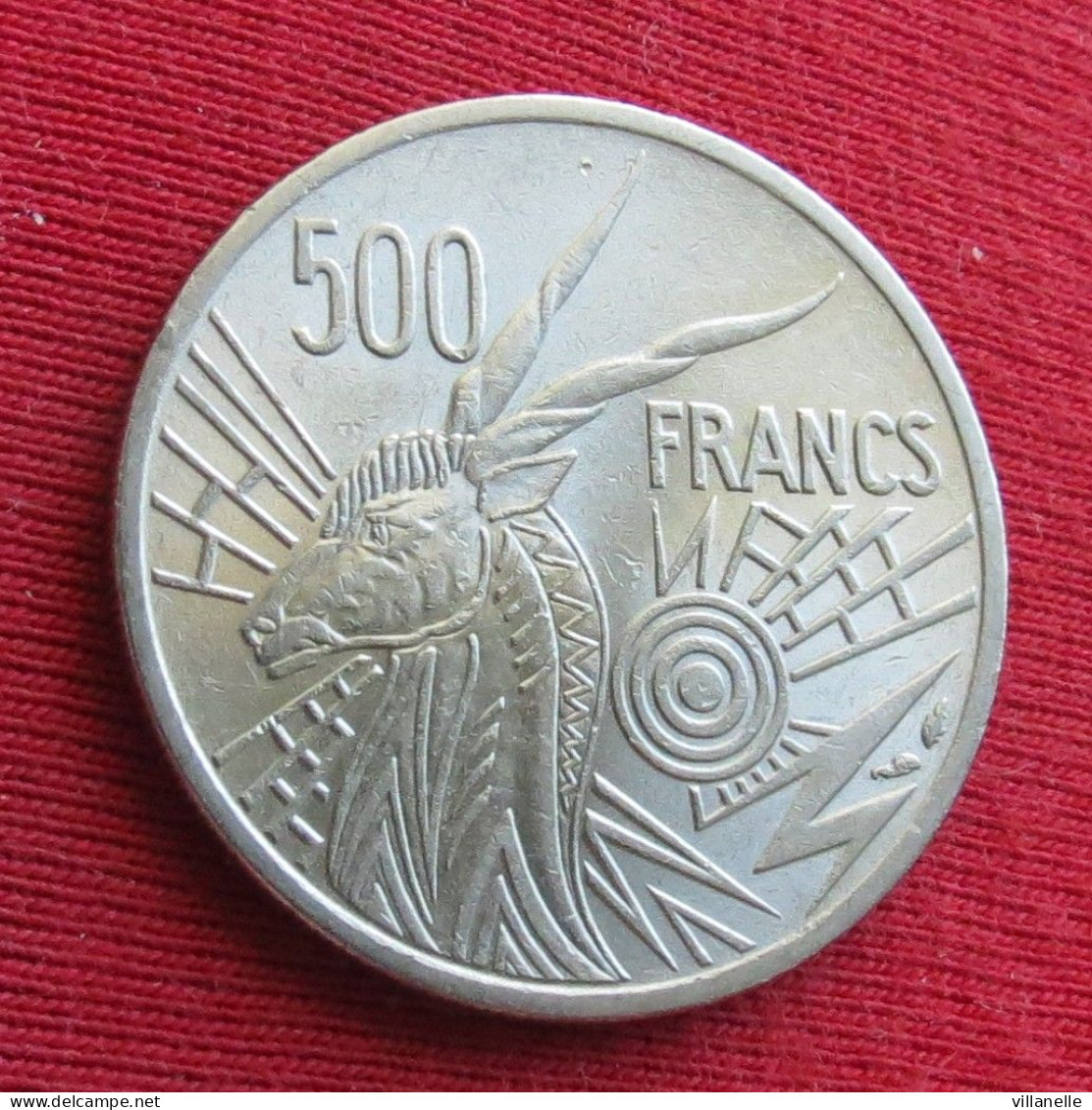 Cameroon Cameroun 500 Francs 1977 E #1  W ºº - Cameroun